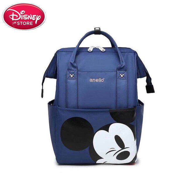 Blue Waterproof Disney Mickey Mouse Bag Shoulder Backpack Mummy Diaper ...