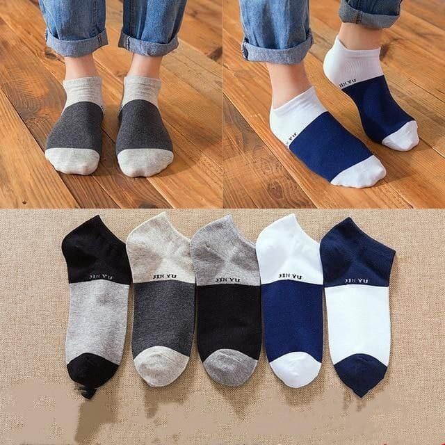 5 Pairs JIN YU Design Socks - ROJOO SHOP