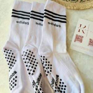 3 Pairs Sportive Socks Anti Slip With Silicone